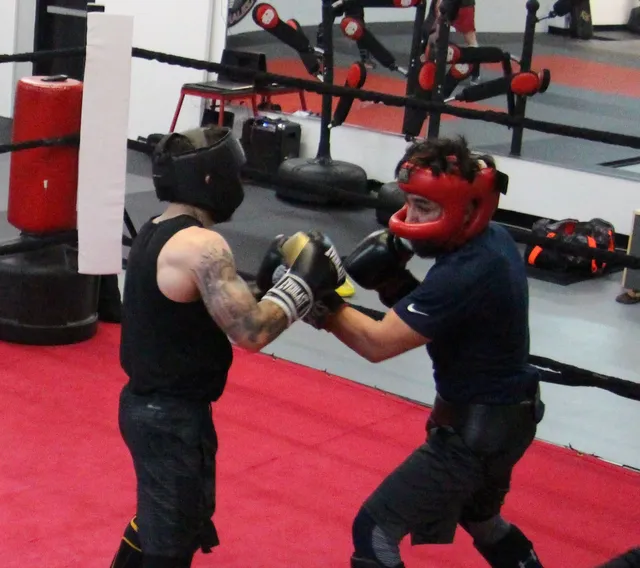 Boxing & Mixed Martial Arts - Students sparring.